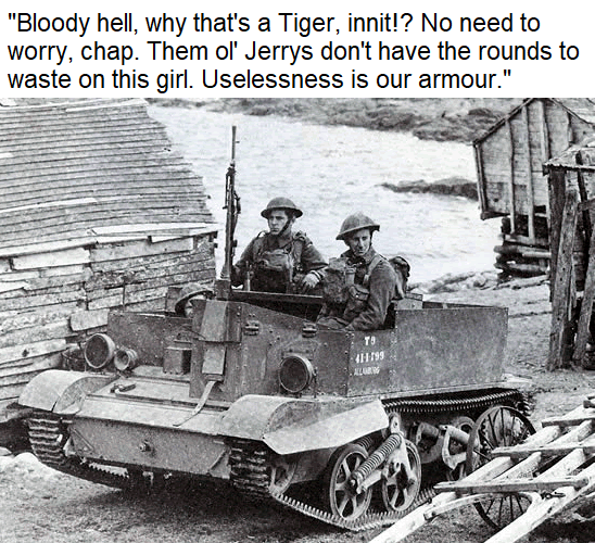 It was good for... Uhh... Transport.