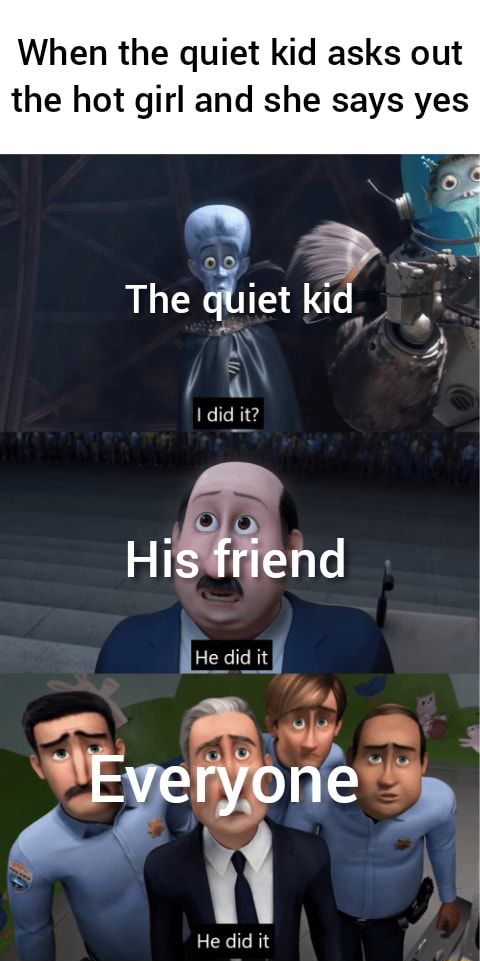 Did he?