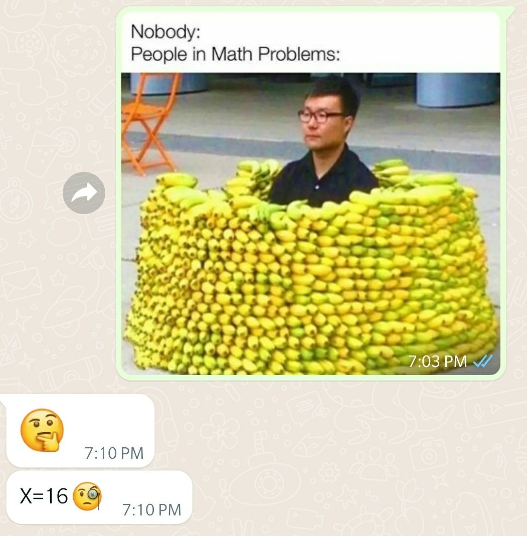 Yes, the person answering is a mathematician :D
