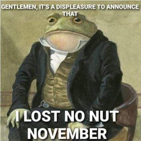 It appears to me it's also Wednesday my dudes