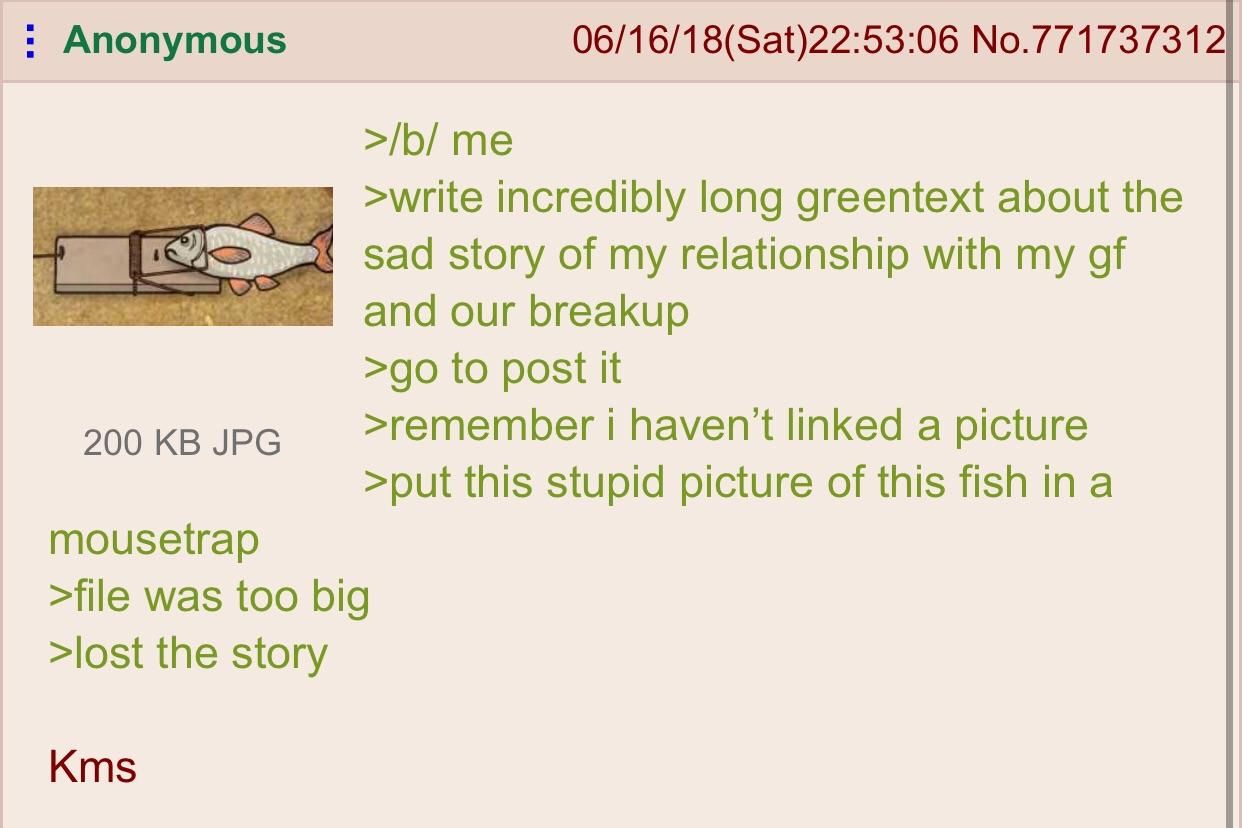 must've been a long story