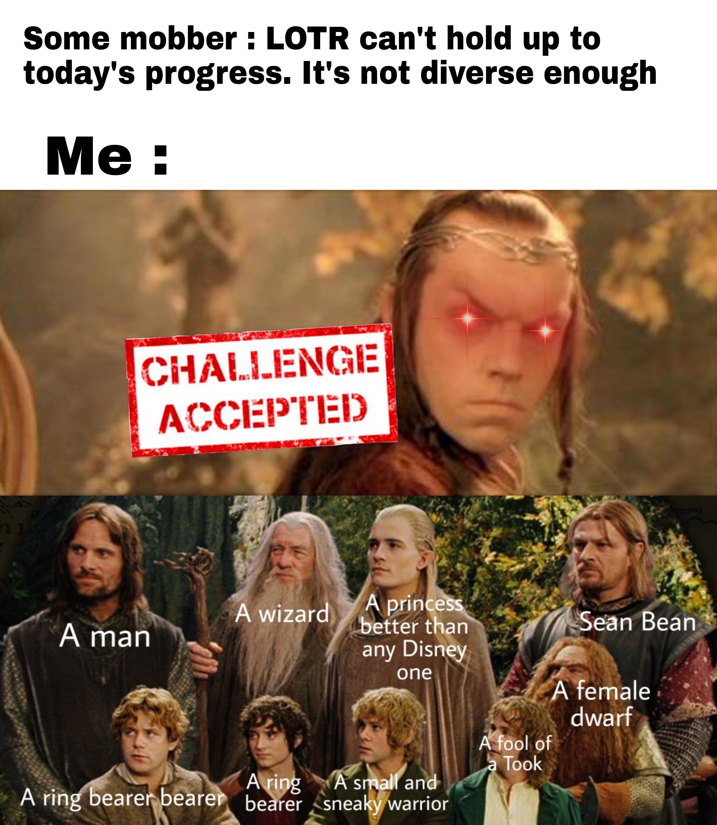 "Journalists" be writing how bad the Jackson LOTR is. Do they not know beauty when they see it?