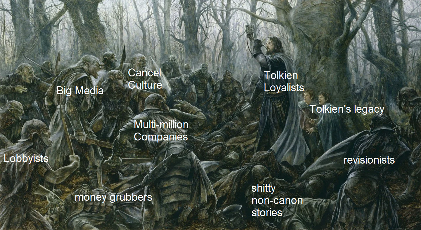 Ya got a problem with Lord of the Rings, ya got a problem with me.