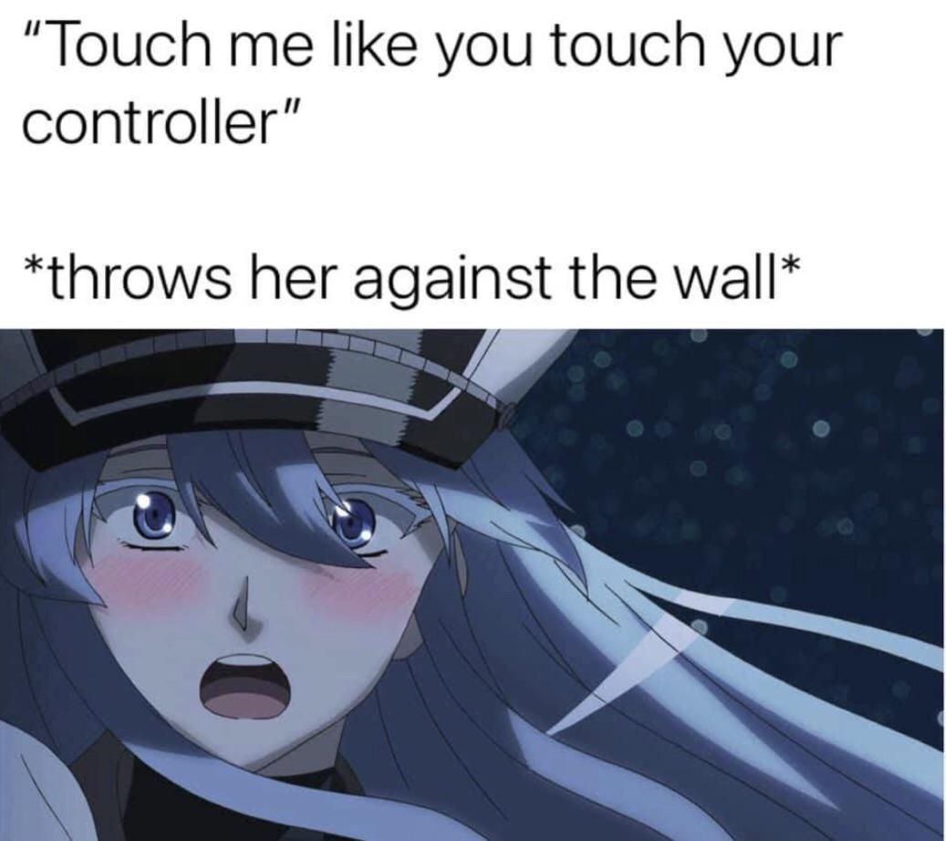 Touch me like you touch your controller