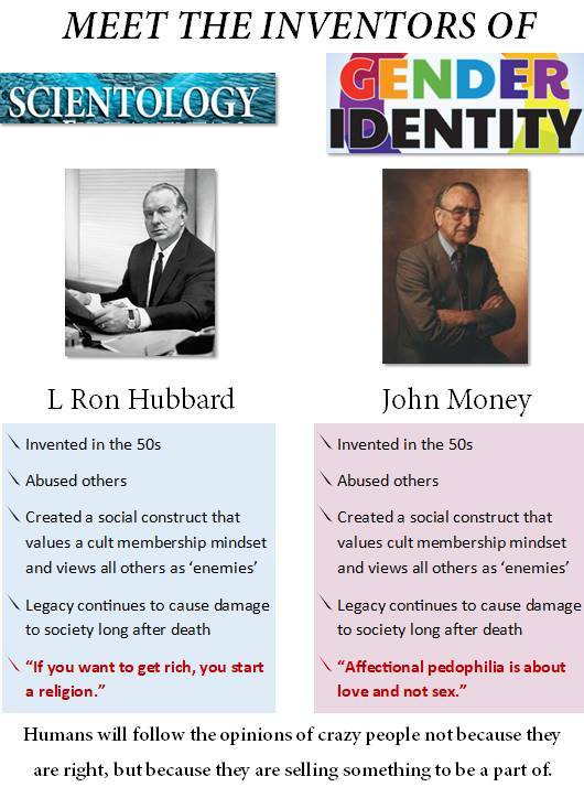 John Money truly was a pioneer... And a degenerate criminal.