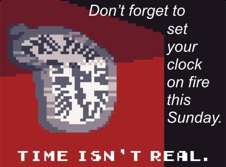 Just like your beloved "timezones"