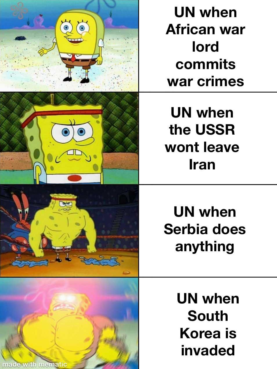 No one touches South Korea without the UN knowing