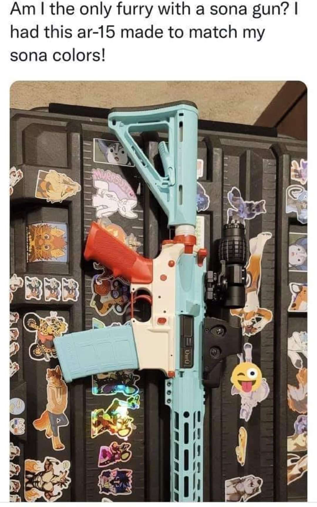 **notices your 2nd amendment rights** OwO what's this?