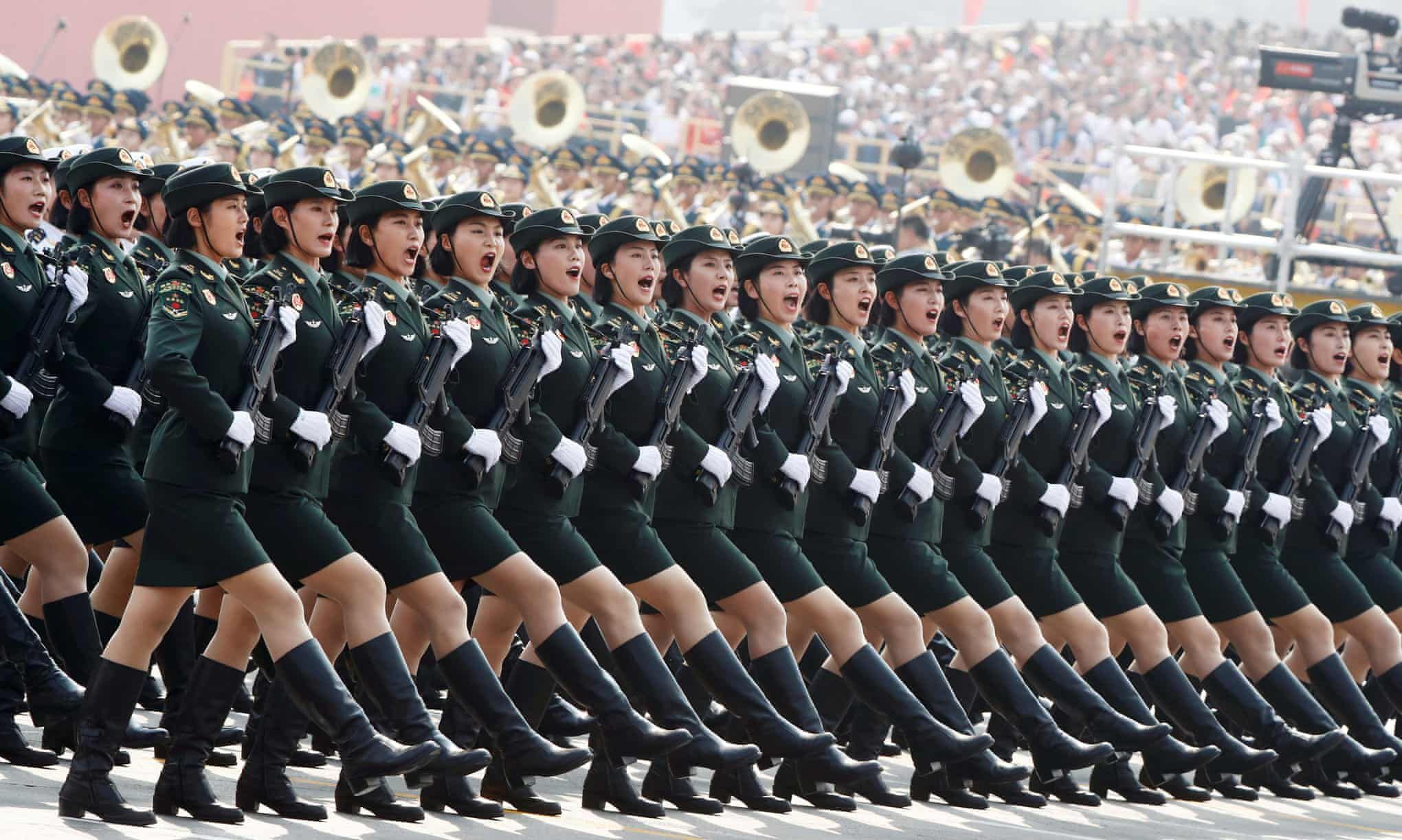 China PLA Unveils Bukkake Troops 1993