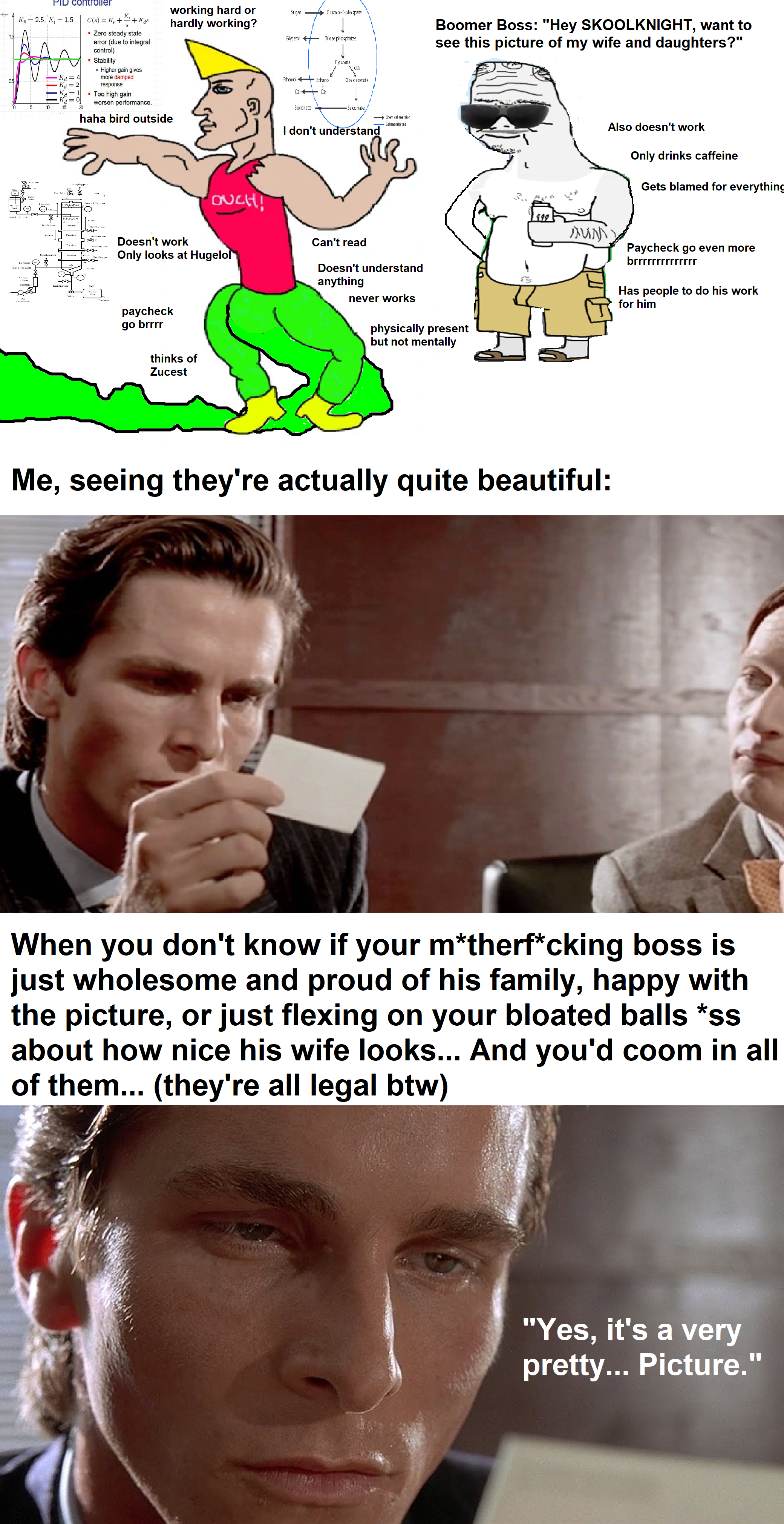 People be showing random pictures of their family.