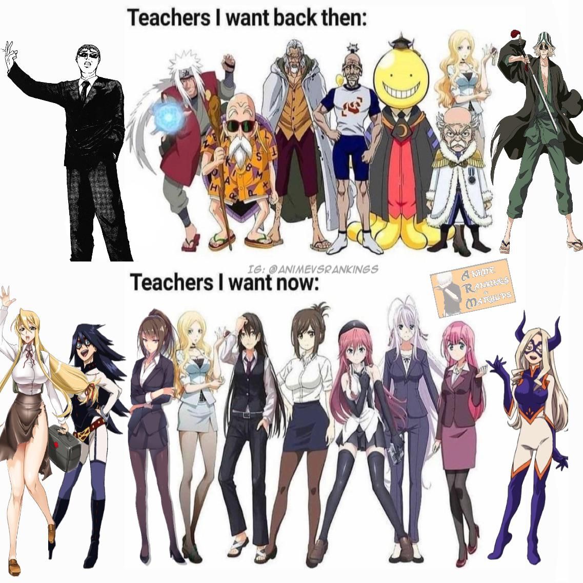 Anime teachers.