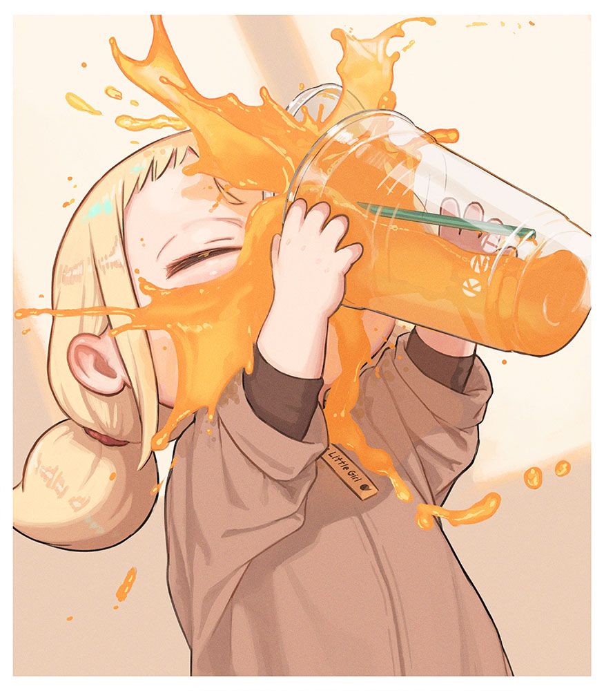 It's just juice, calm down guys