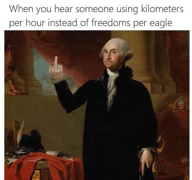 Liberty had its own speed.