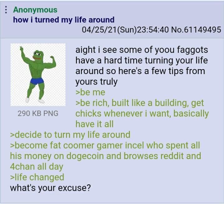 Abandon all hope, ye who post here.