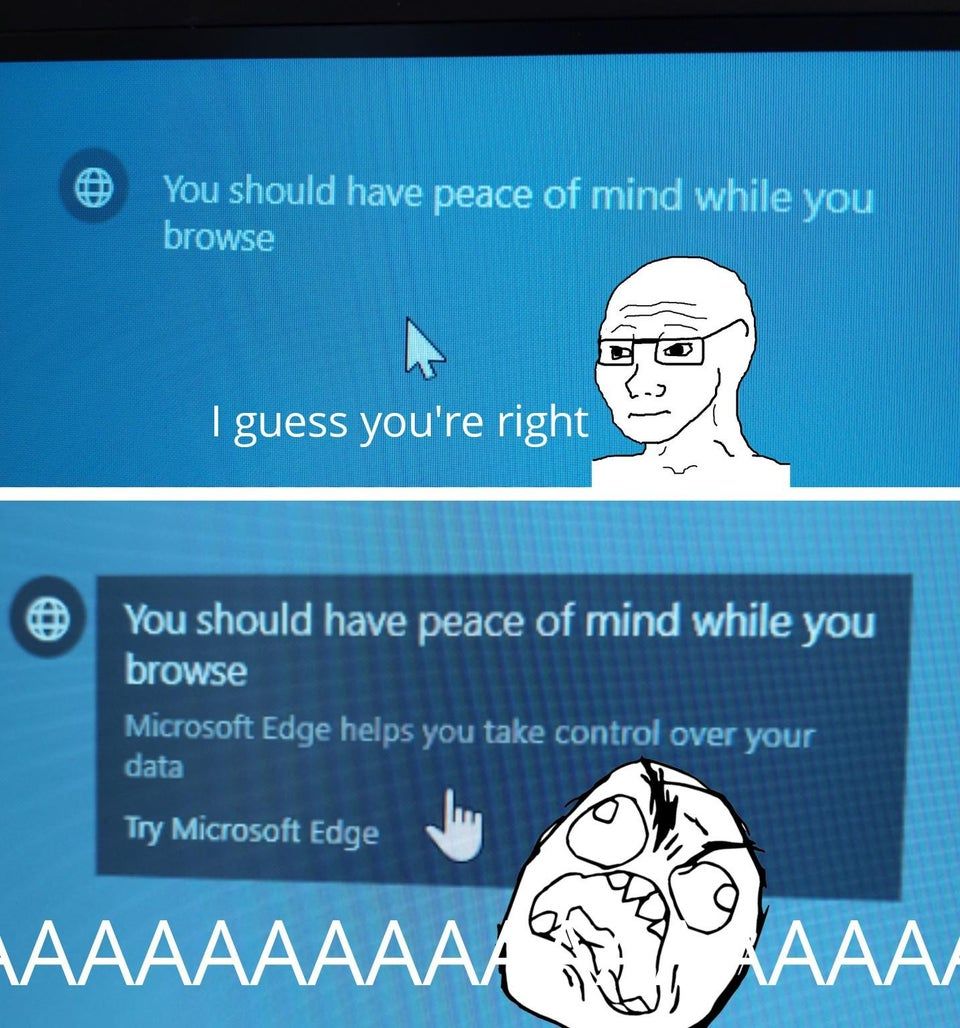 The old switcharoo