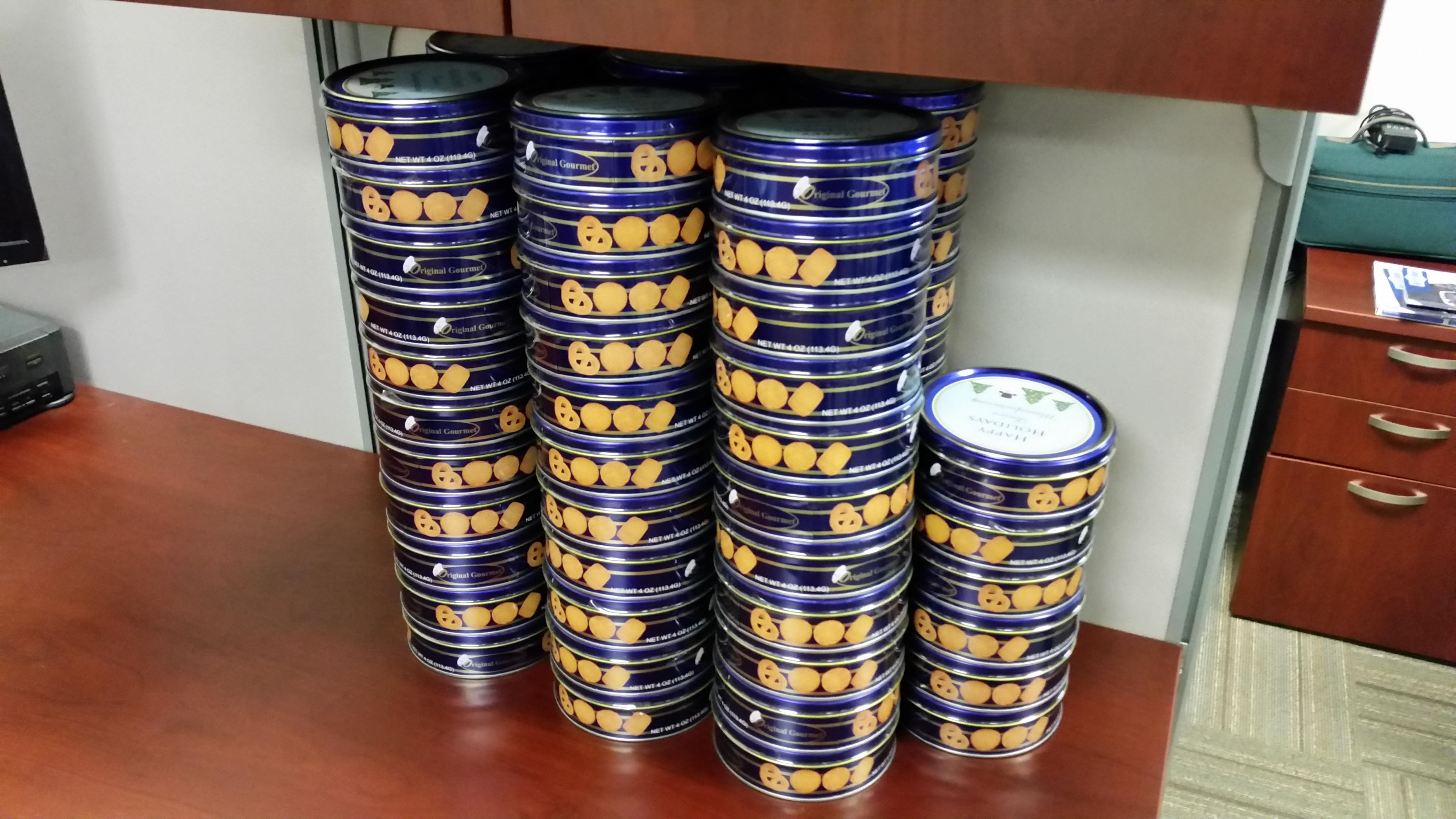 Apparently my company's giving out sewing kits for Christmas