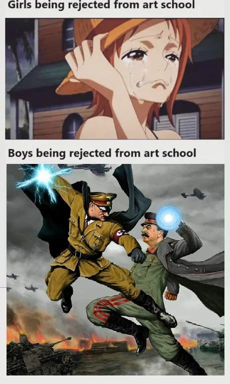 It was art school's fault all along
