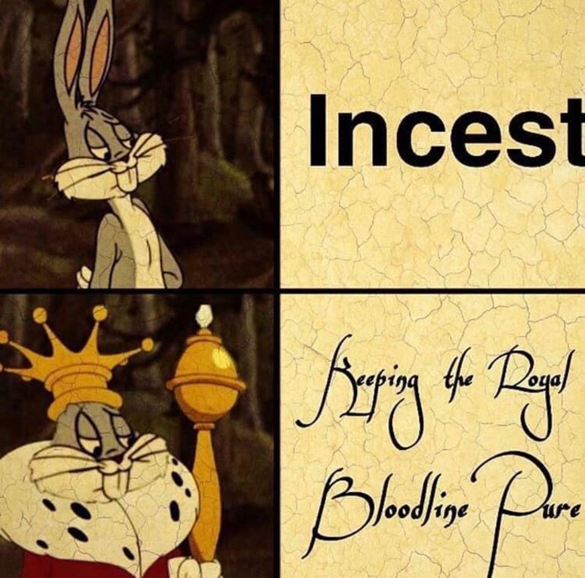 Royally screwed.