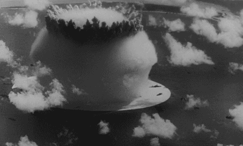 The beauty of bombs