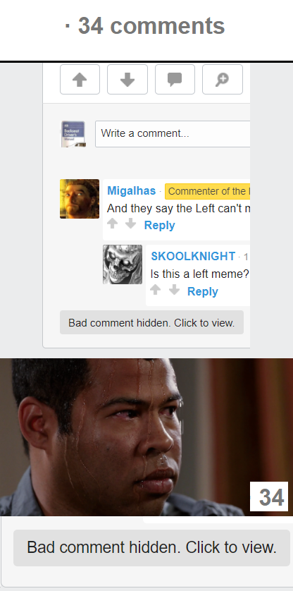 Noobs. Who remembers 1 non-hidden comment on 100+ comment posts