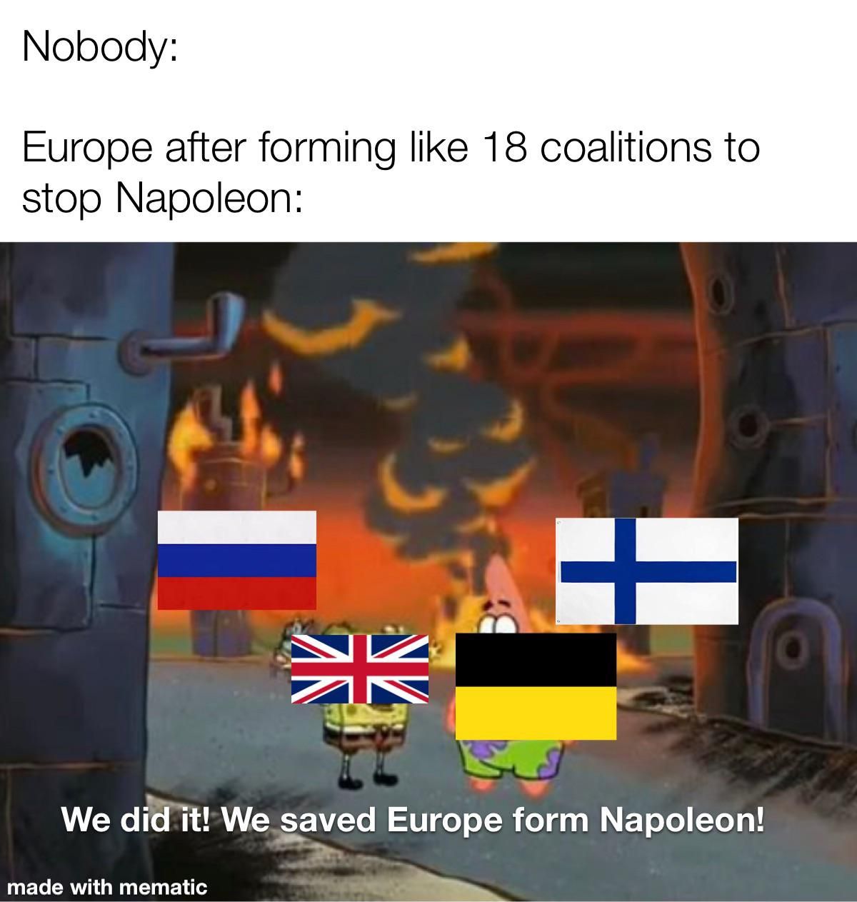 Poor Napoleon