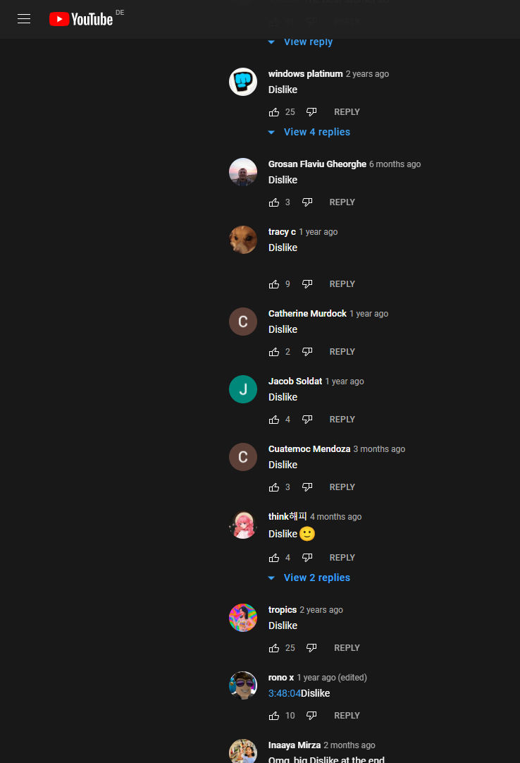YT after the purge