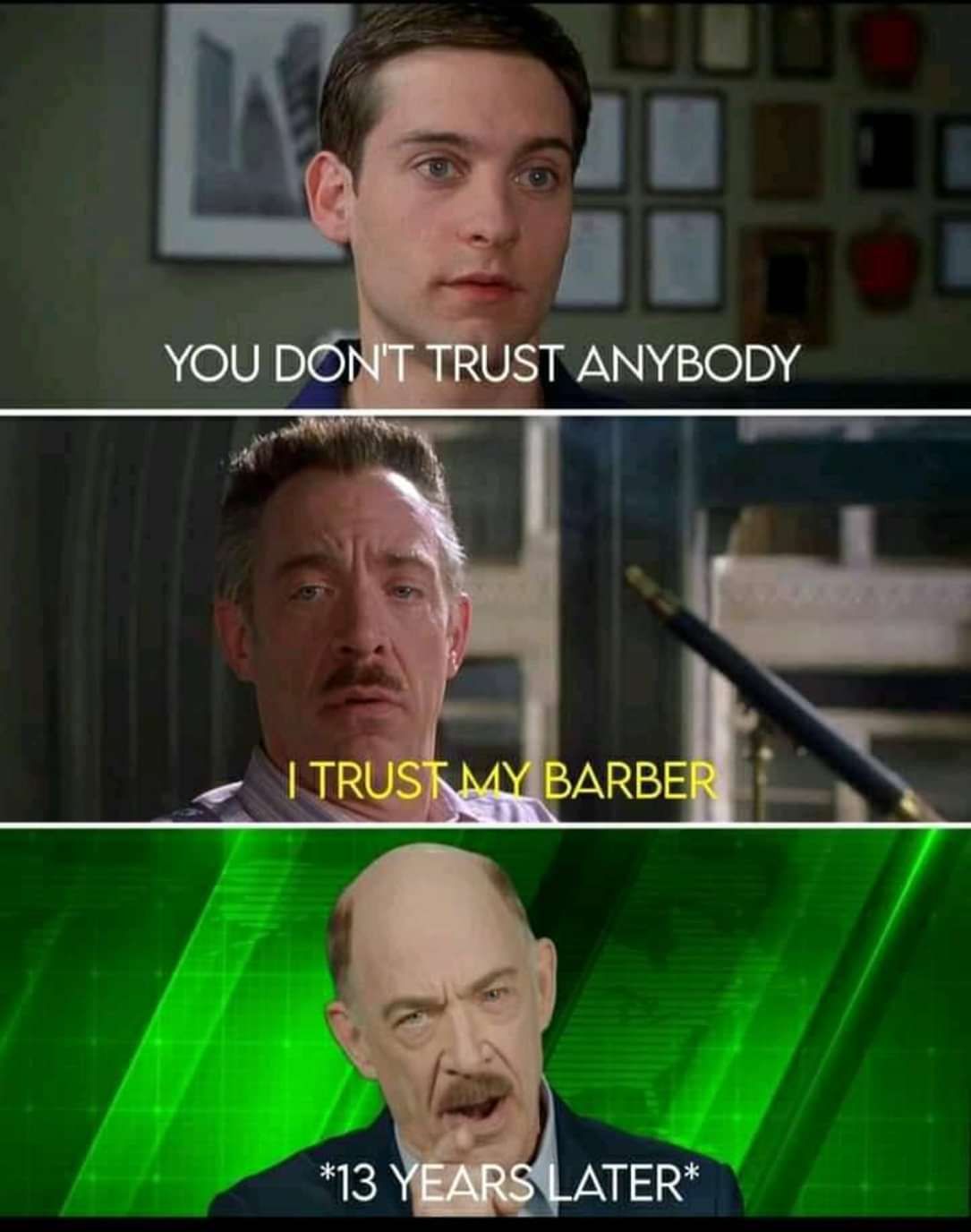 But why trust Barber?