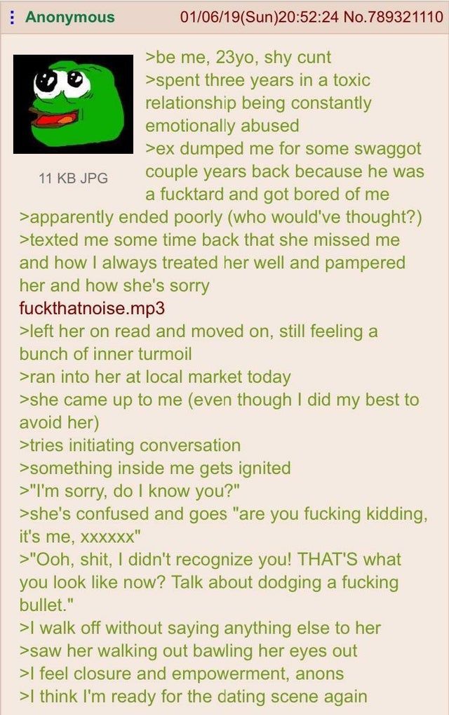 anon is brutal to his ex
