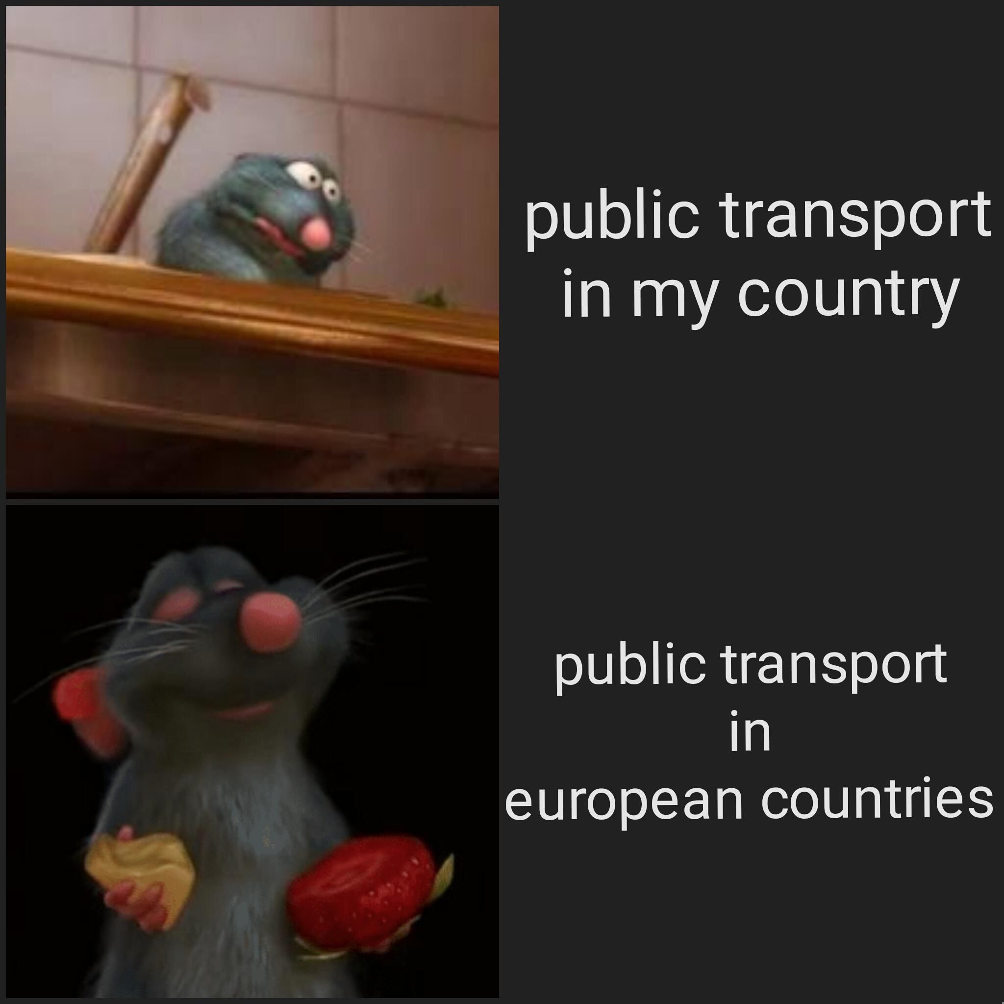 This meme is true because I've been to Europe a bunch of times