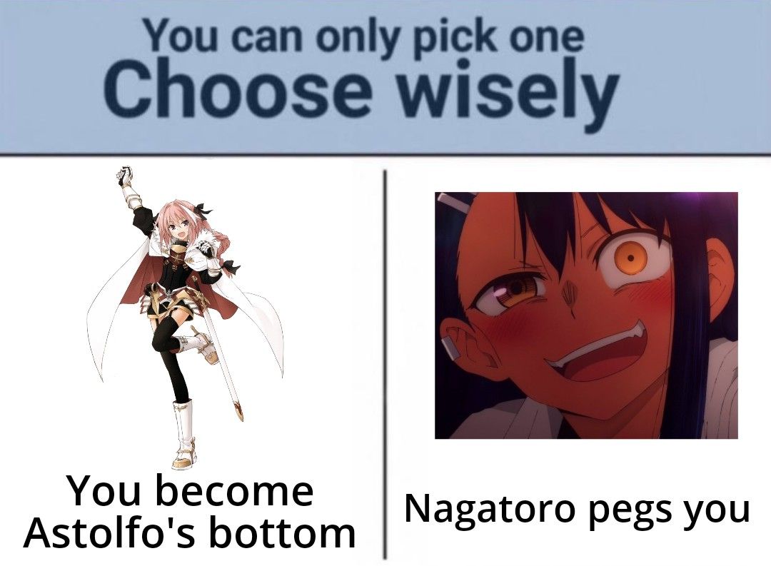 Go on and choose