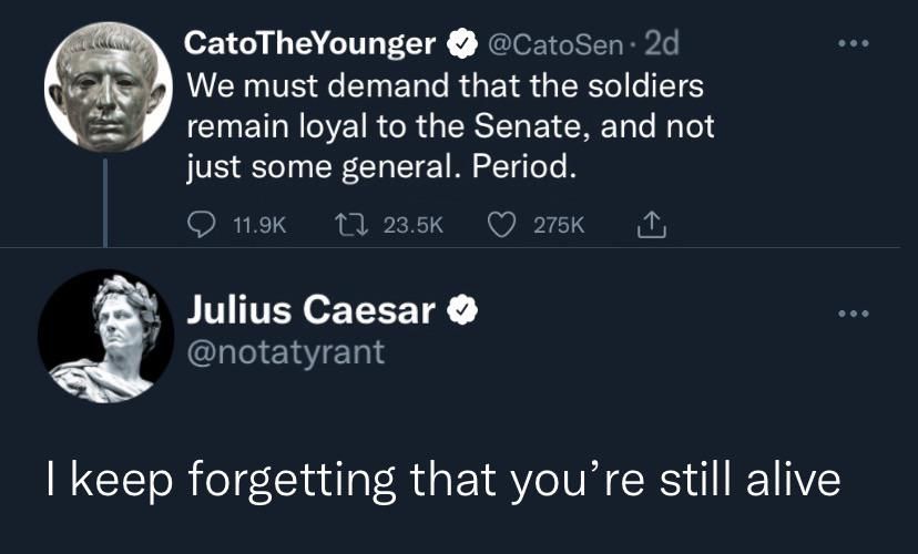 Shut up Senator.