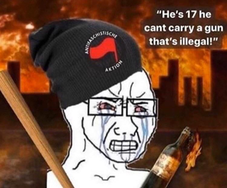 A mostly "peaceful" guy complaining.