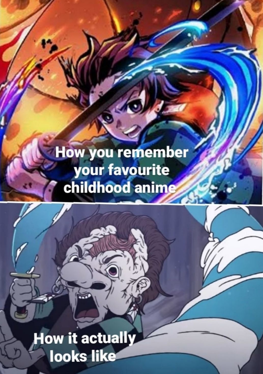 The animation didn't age well