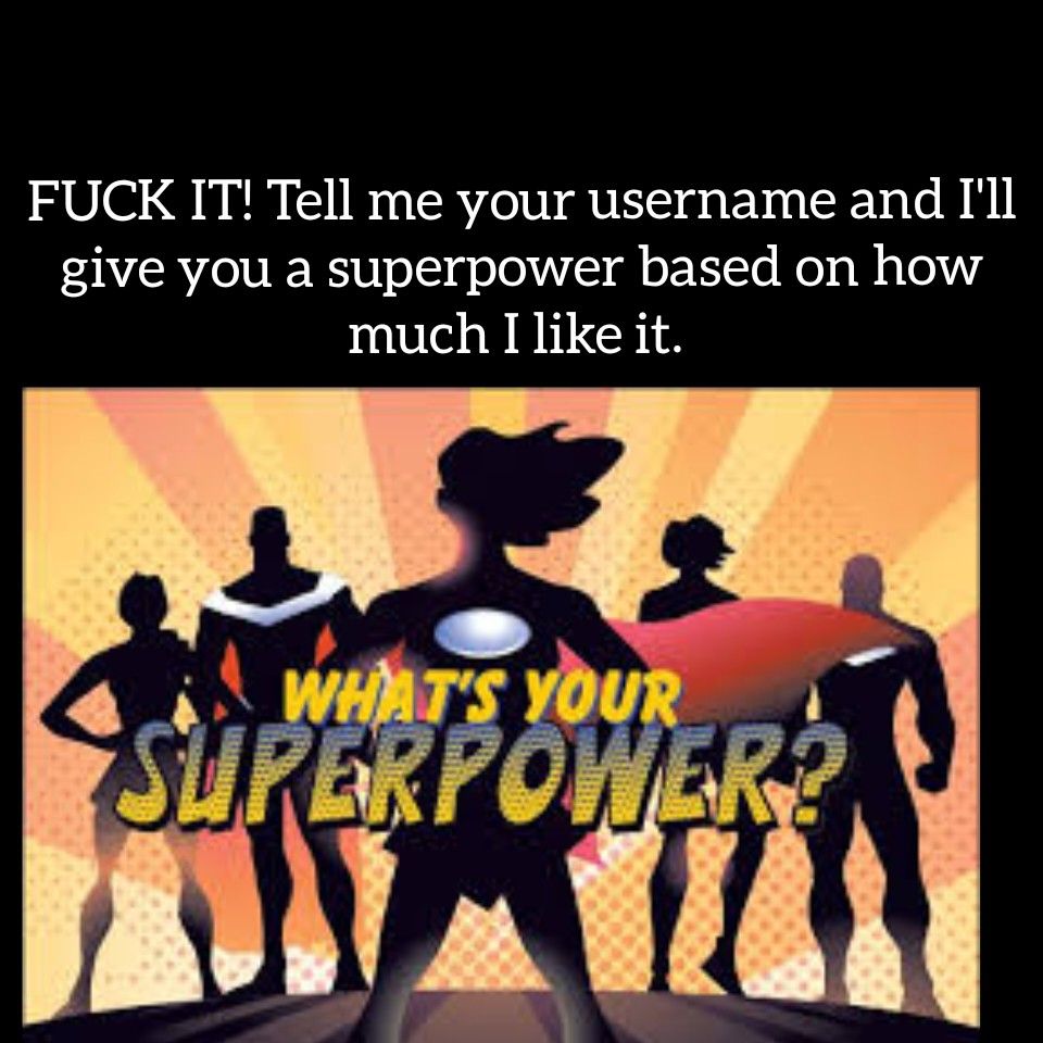 Let's see how good your usernames are.
