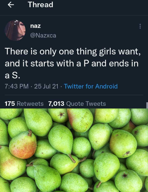 Pear necessities