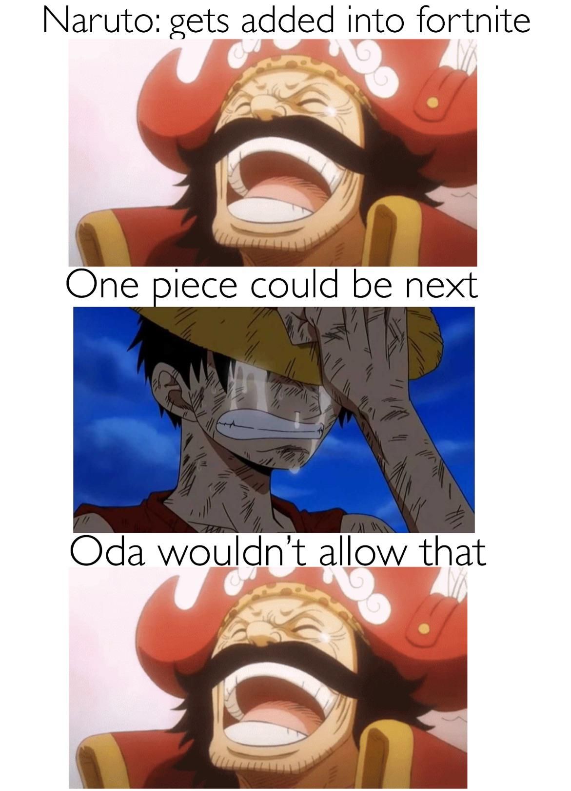 Laughs in one piece