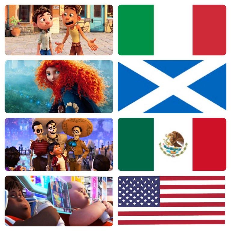 Cultural appreciation in Pixar films,,