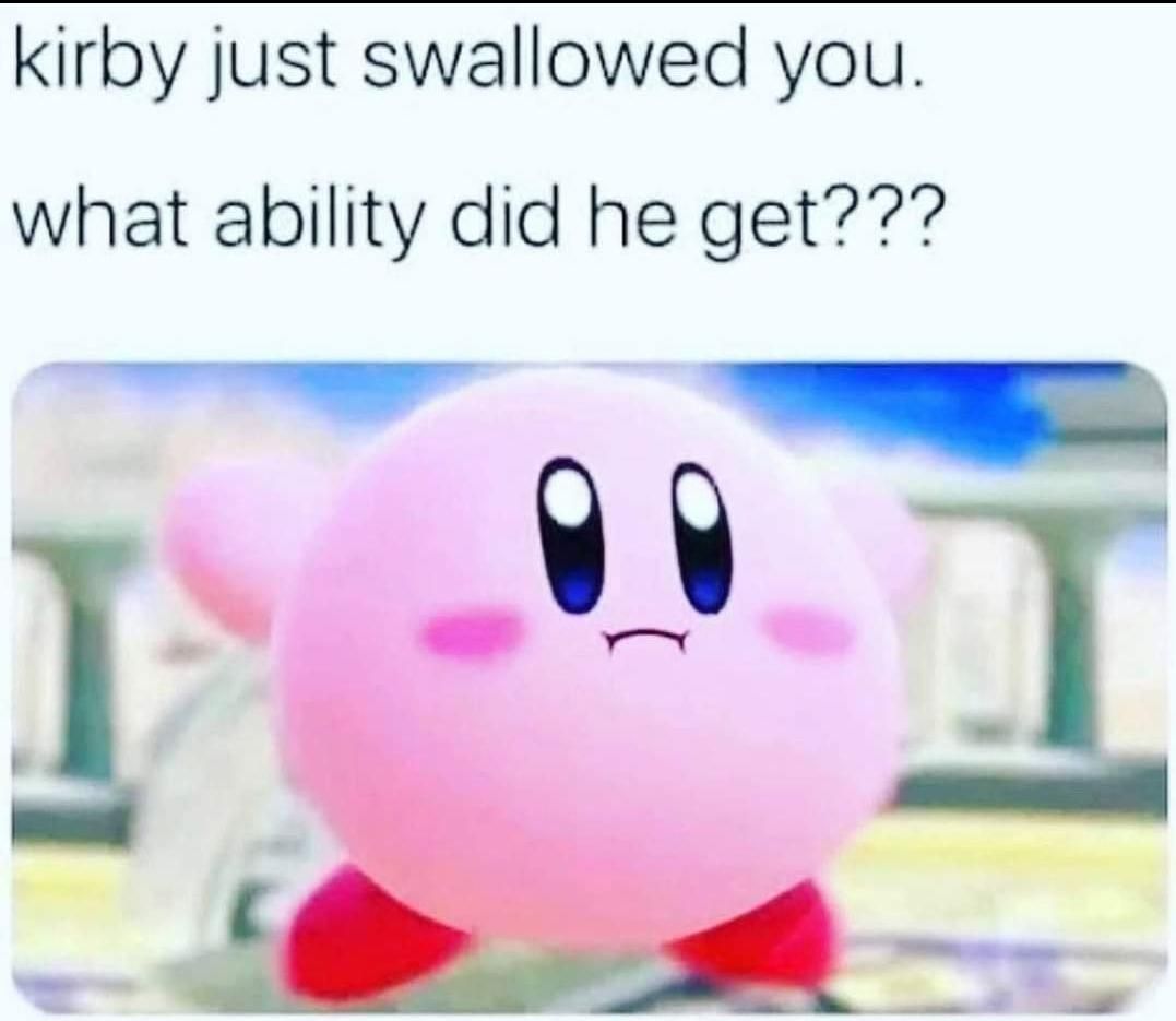 Kirby just did what?!