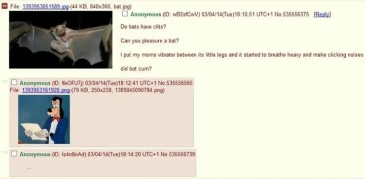 Anon is doing some experiments
