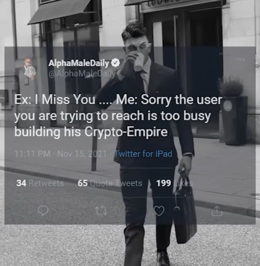 Reject females, aquire wealth