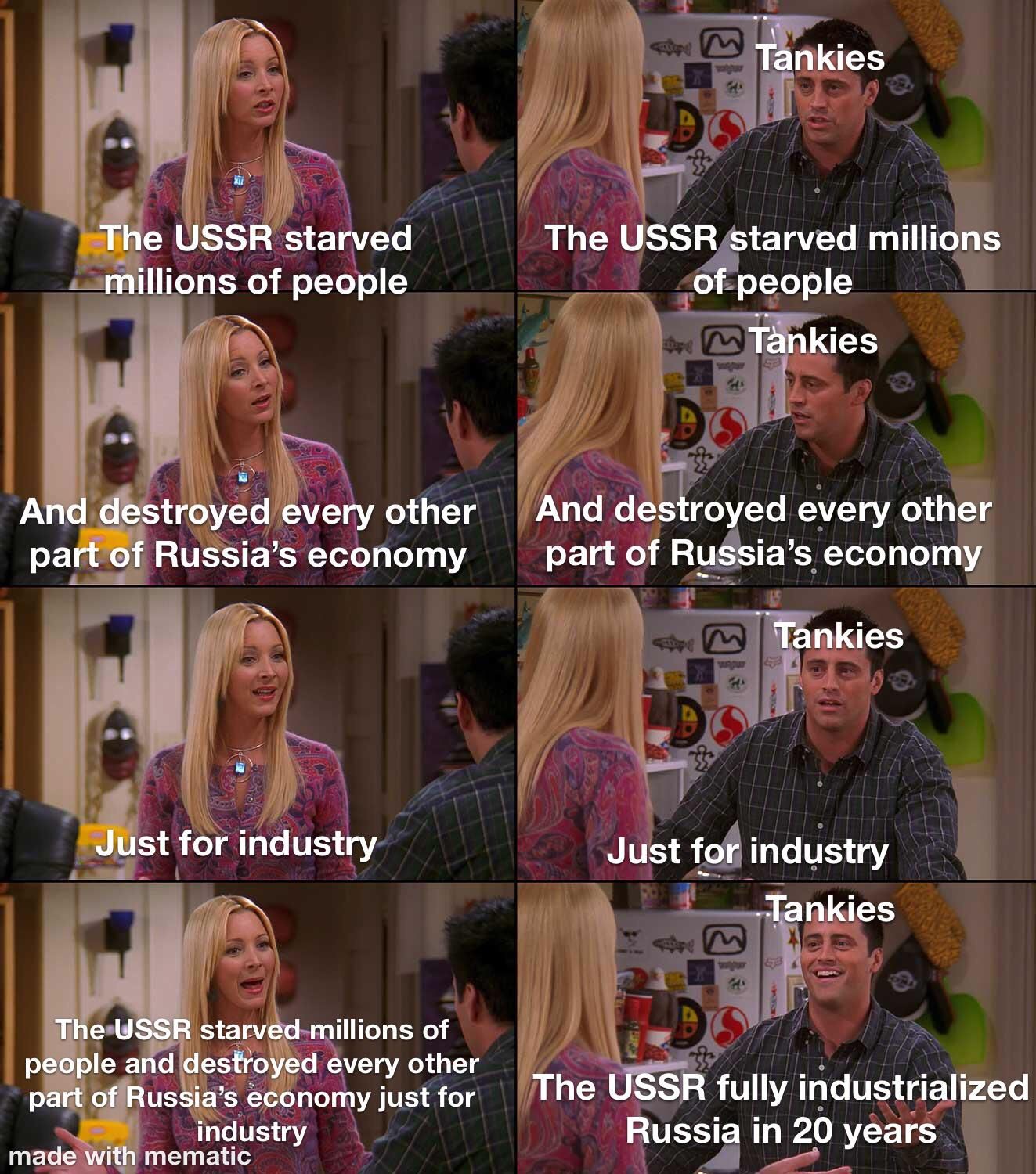 They did industrialize, but at great cost to Russia, both in lives and money