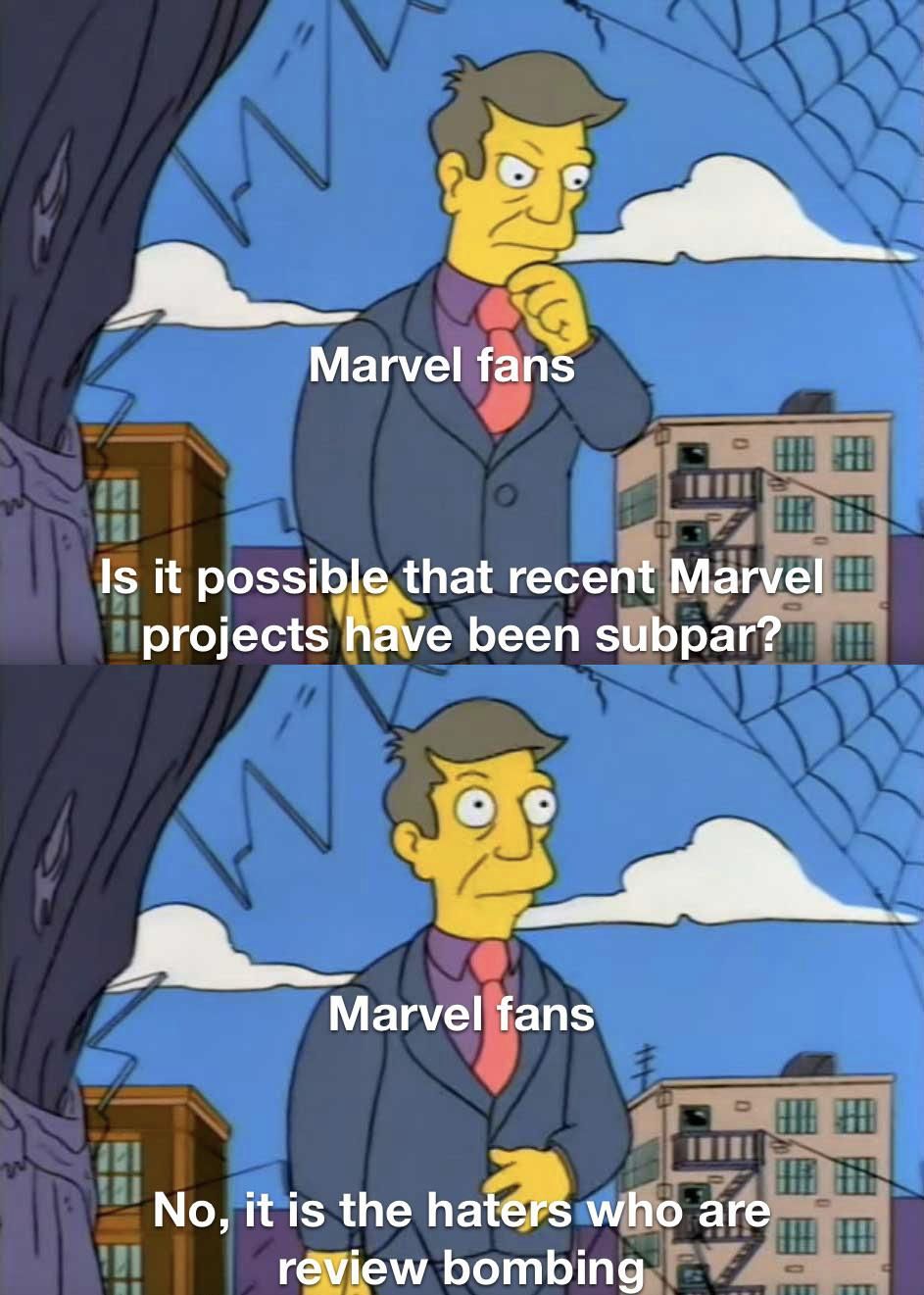 New marvel has not been great