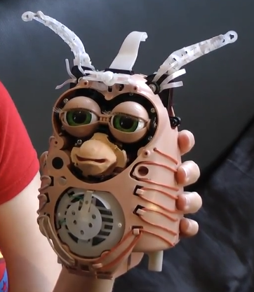 Ever Wonder What a Furby Looks Like Without Fur?