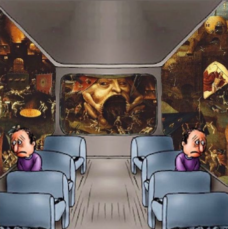 The meme bus enters surreal era