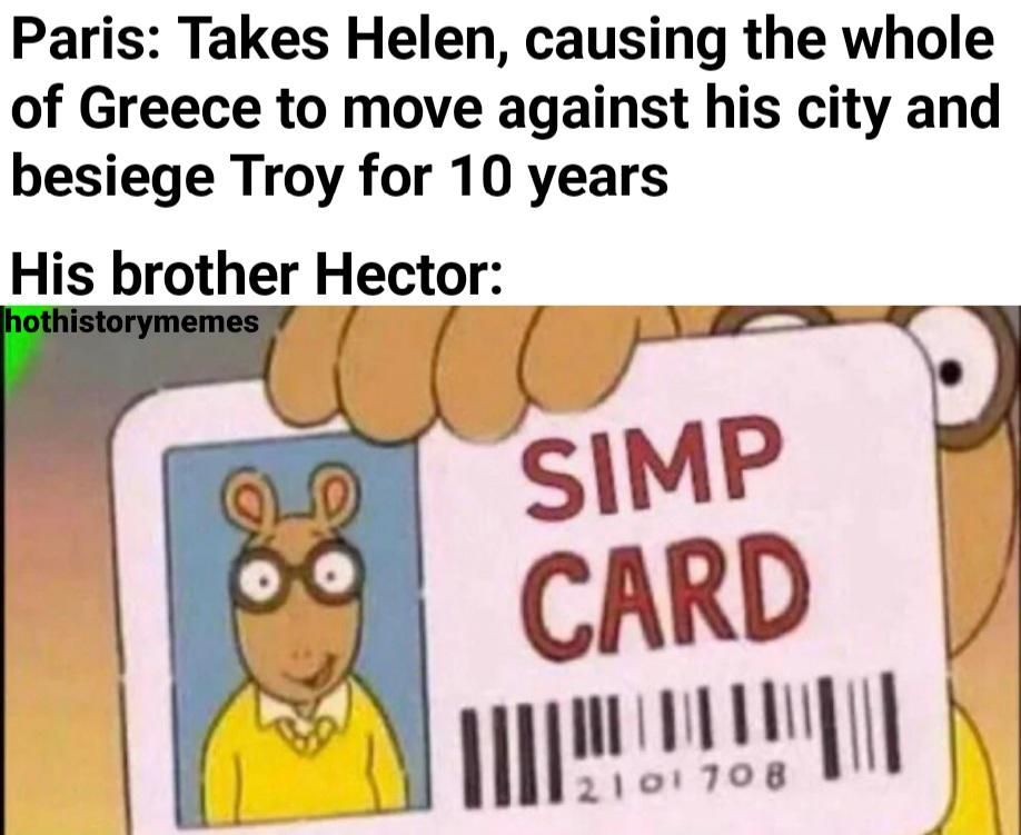 Ngl Hector do be spitting facts