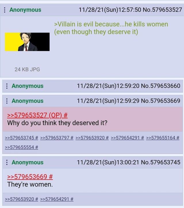 anon makes a good point