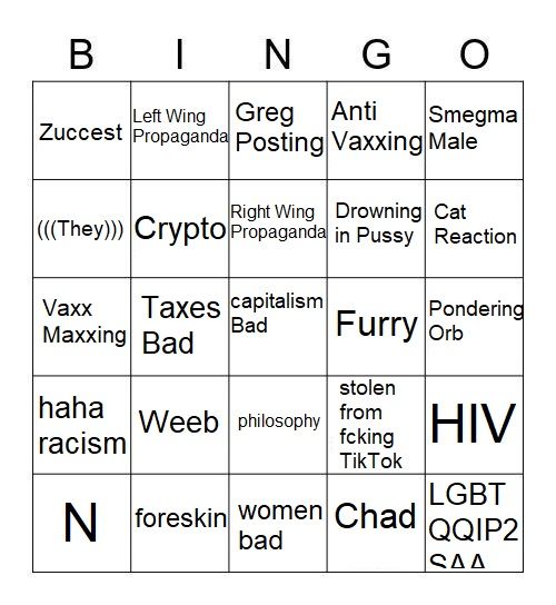 Hugelol Bingo game
