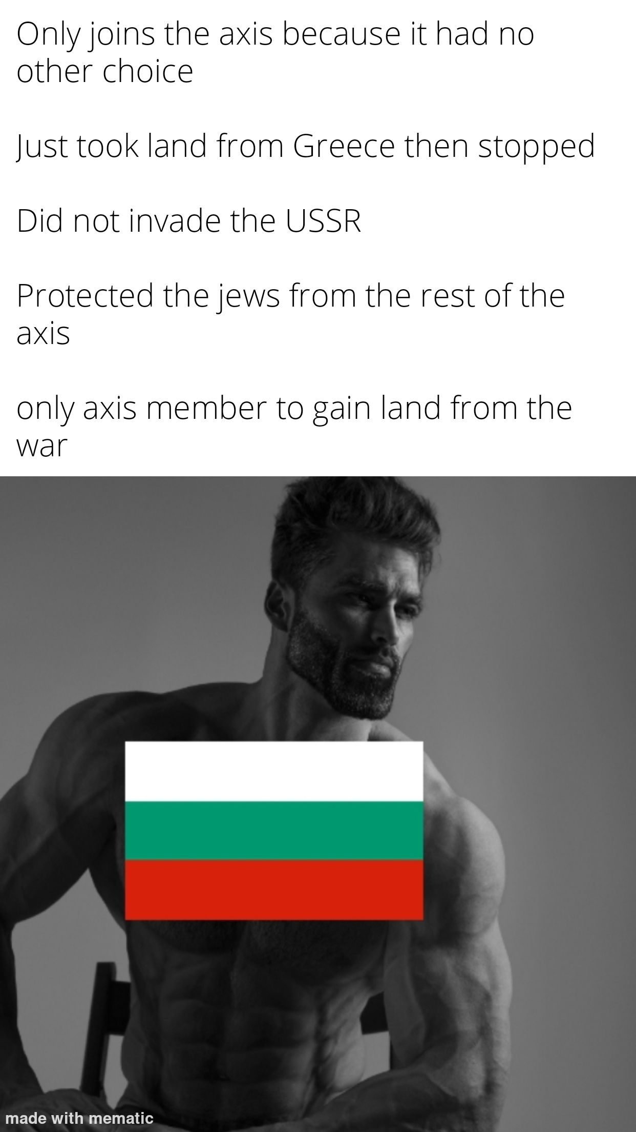 The only axis nation that I would call, "good"