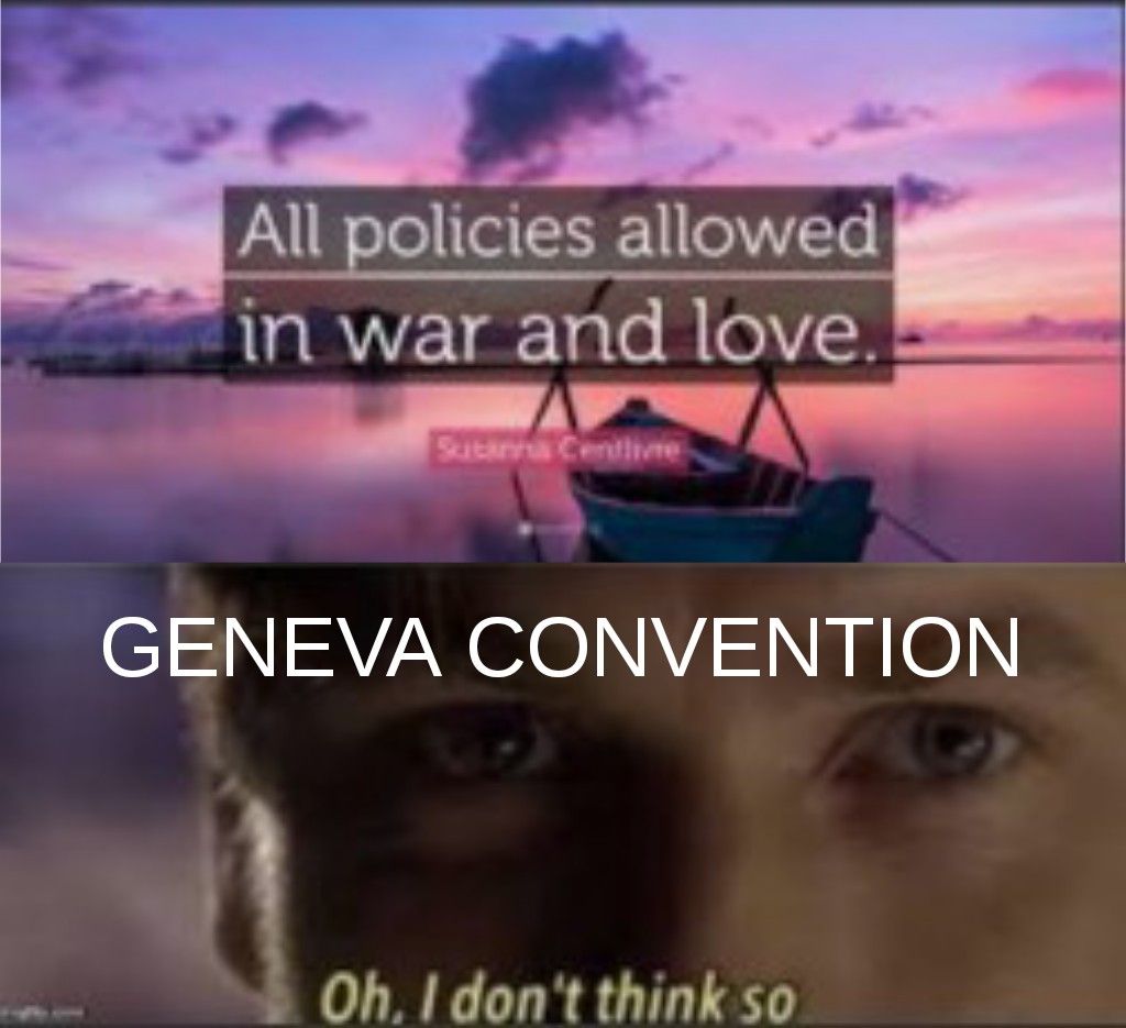 " more like Geneva suggestion"-basically everyone