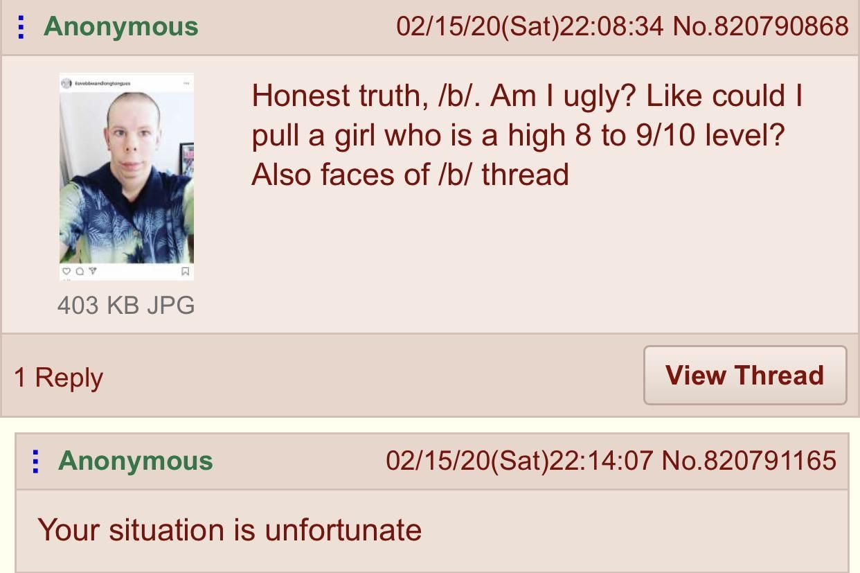 At least he's honest.